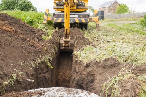 Drainage Trench Installation in Brentwood