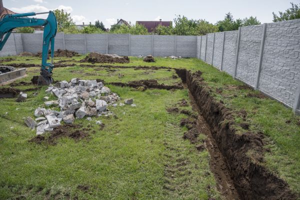 Cost of Yard Trenching in Brentwood