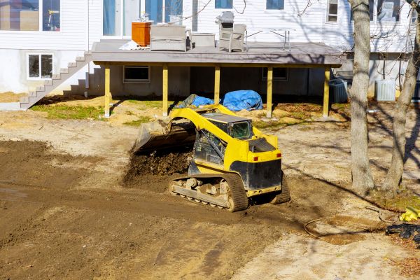 Cost of Backyard Grading Service in Brentwood