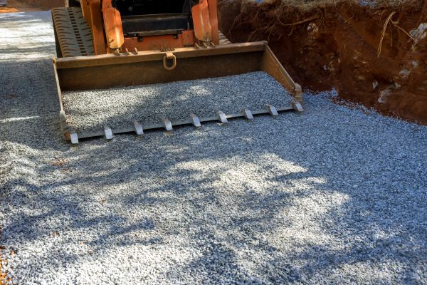 Gravel Driveway Rut Repair in Brentwood