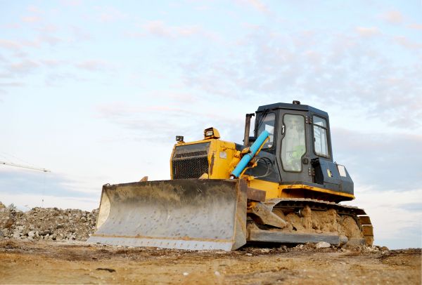 Bulldozer Land Excavation in Brentwood